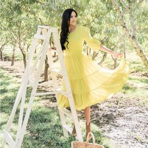 Rachel Parcell midi dress small